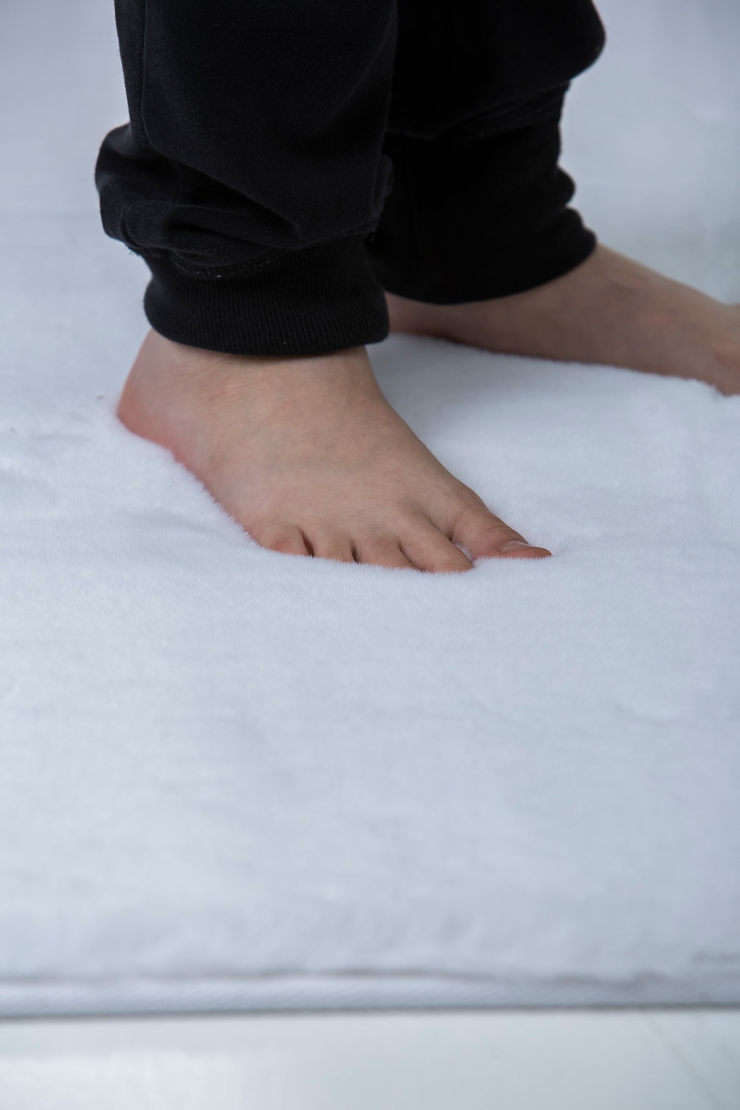 Pehmo matto valkoinen