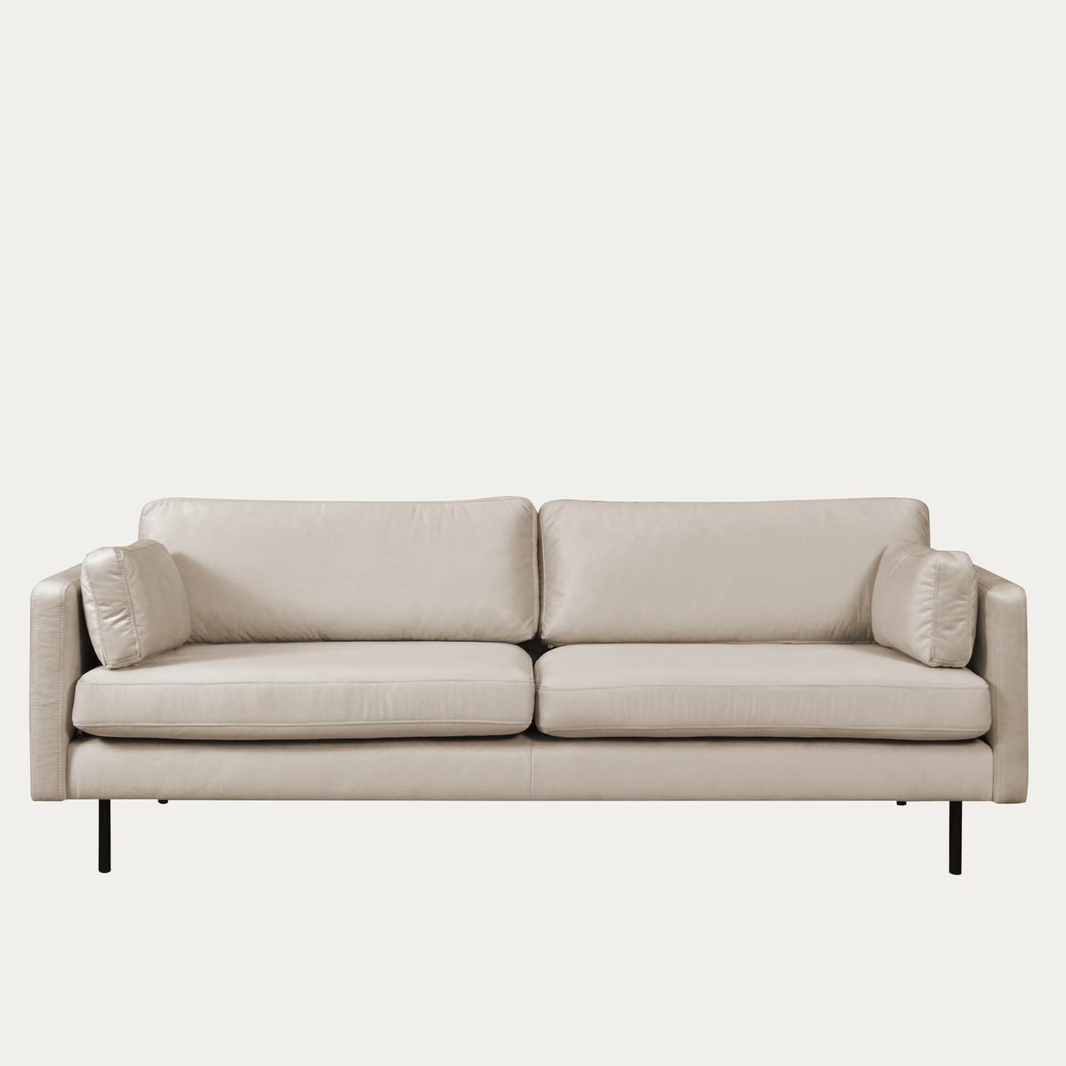 Copenhagen nordic 3-istuttava beige sametti