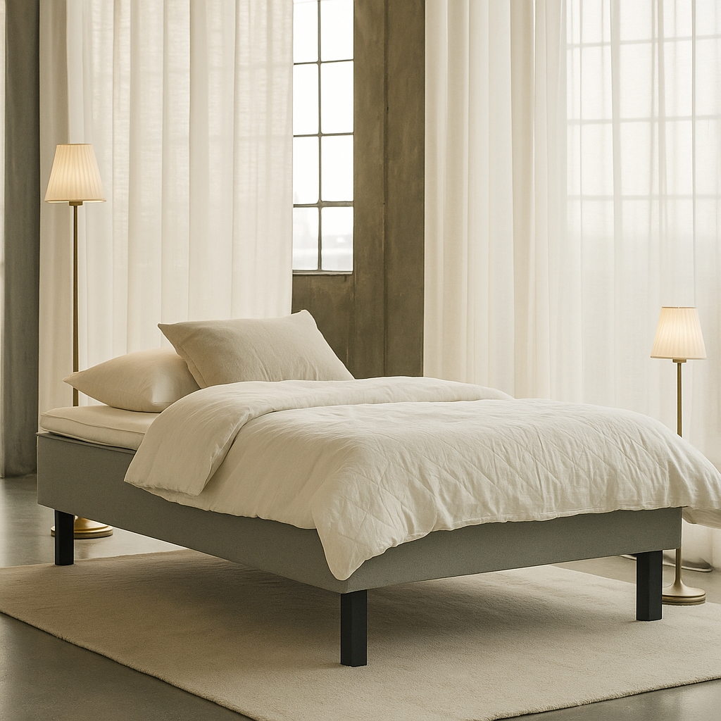 Nordic sleep silver runkosänky 120cm