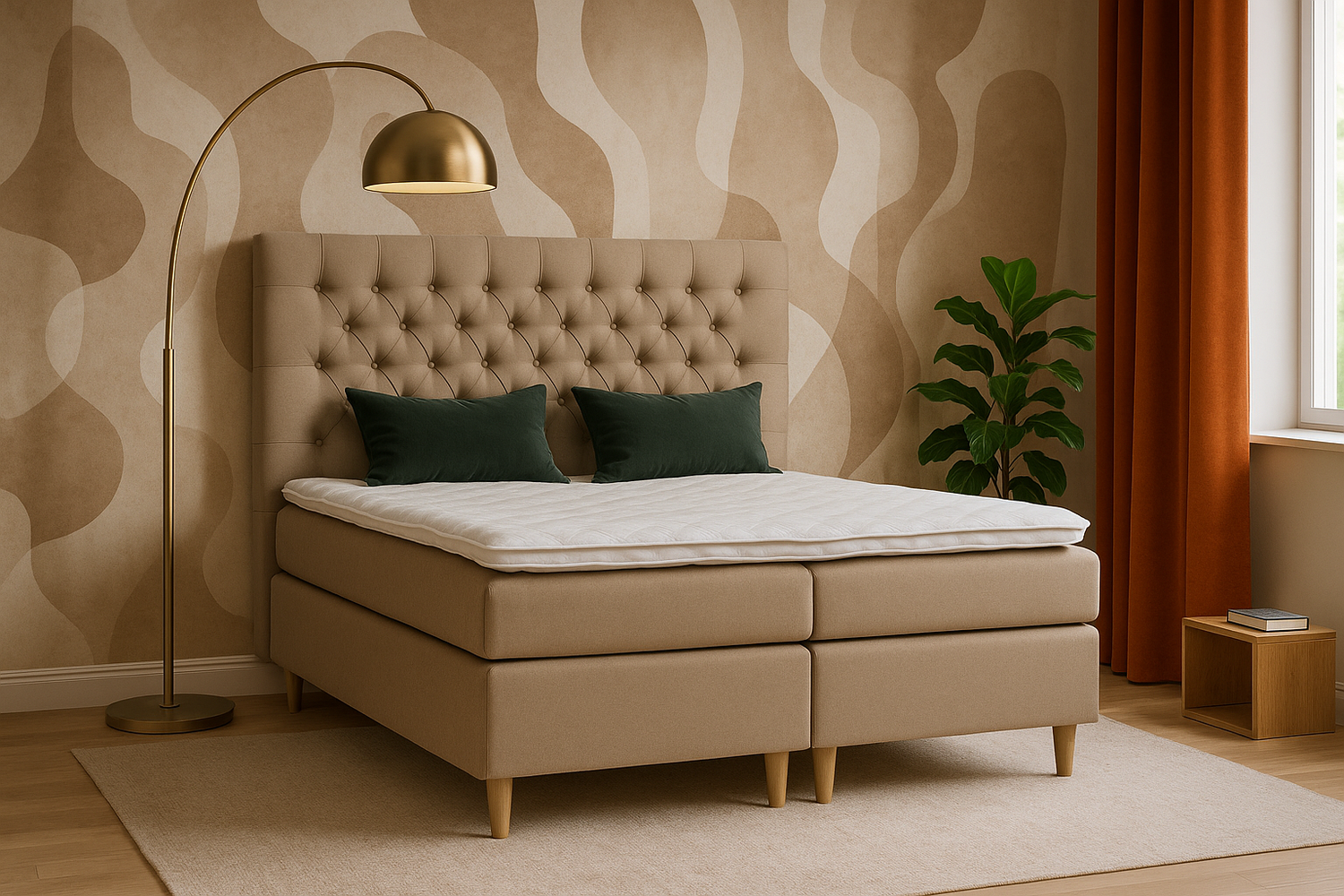 Platinum pussijousitettu jenkkisänky 160cm