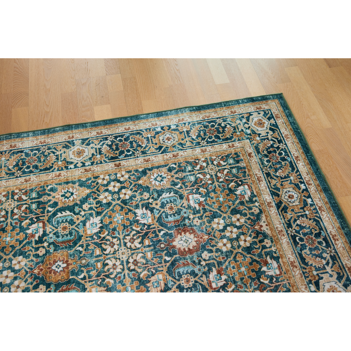 Vallila Jalokivi matto turkoosi