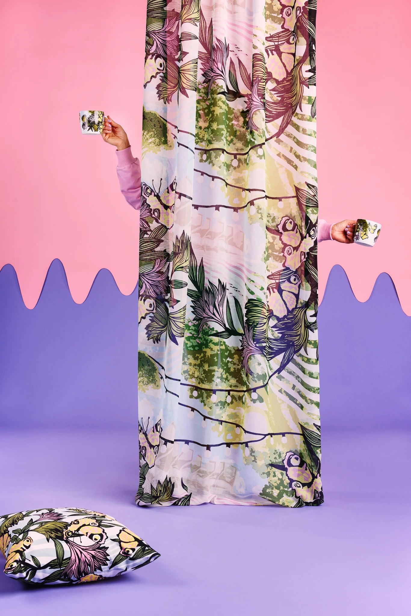 Vallila Ilosaari verho 140x250cm