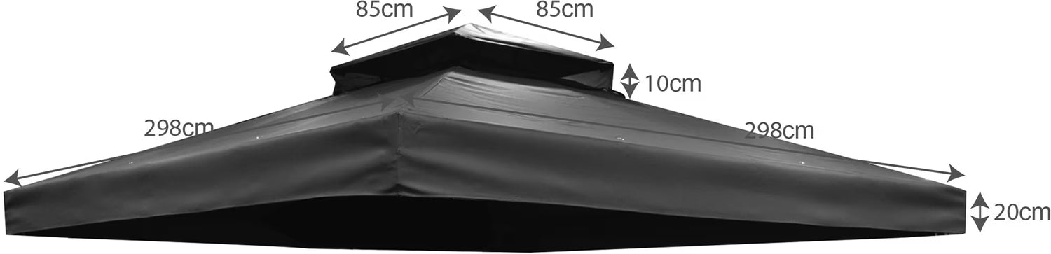 Girona, paviljongin katto