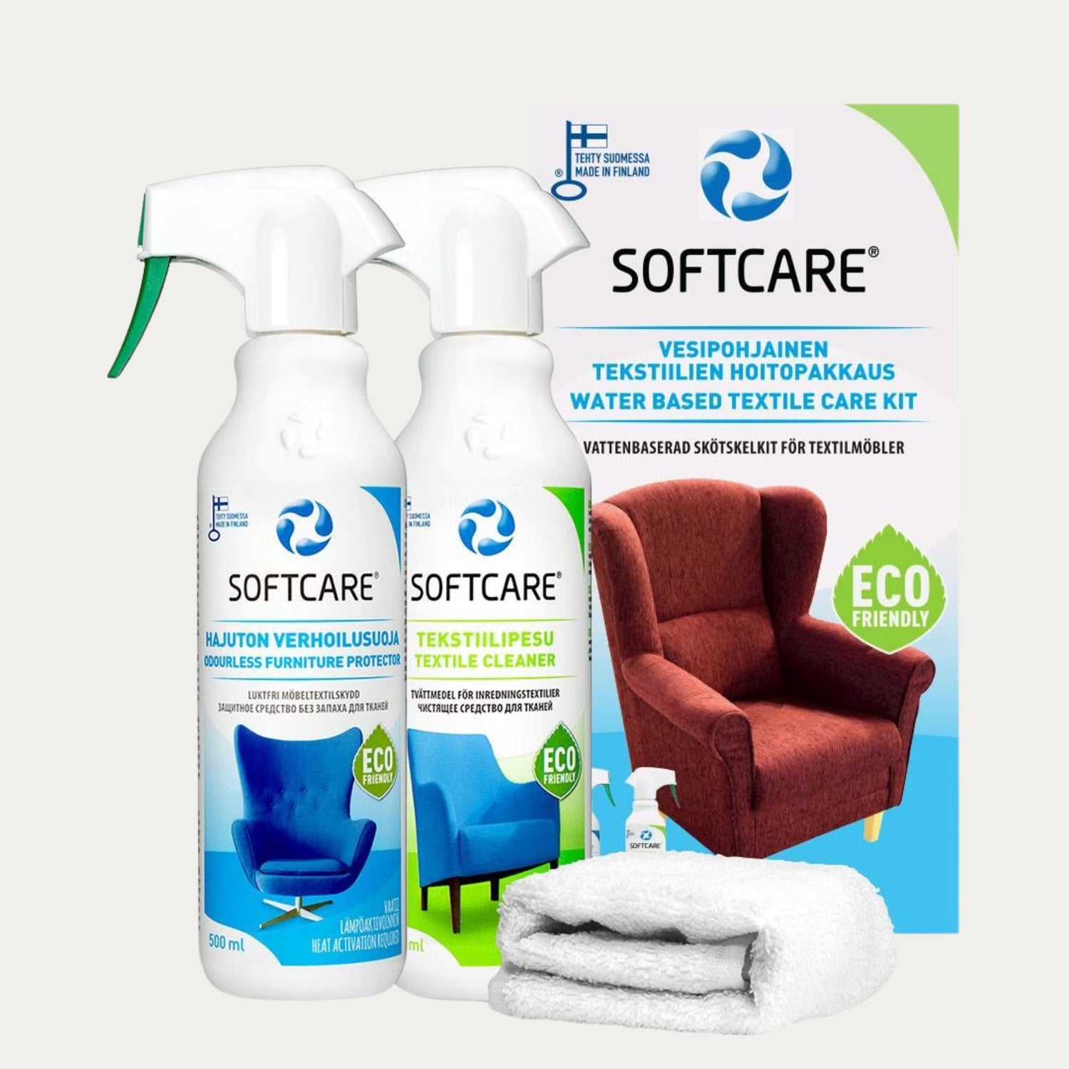 Softcare tekstiilisetti