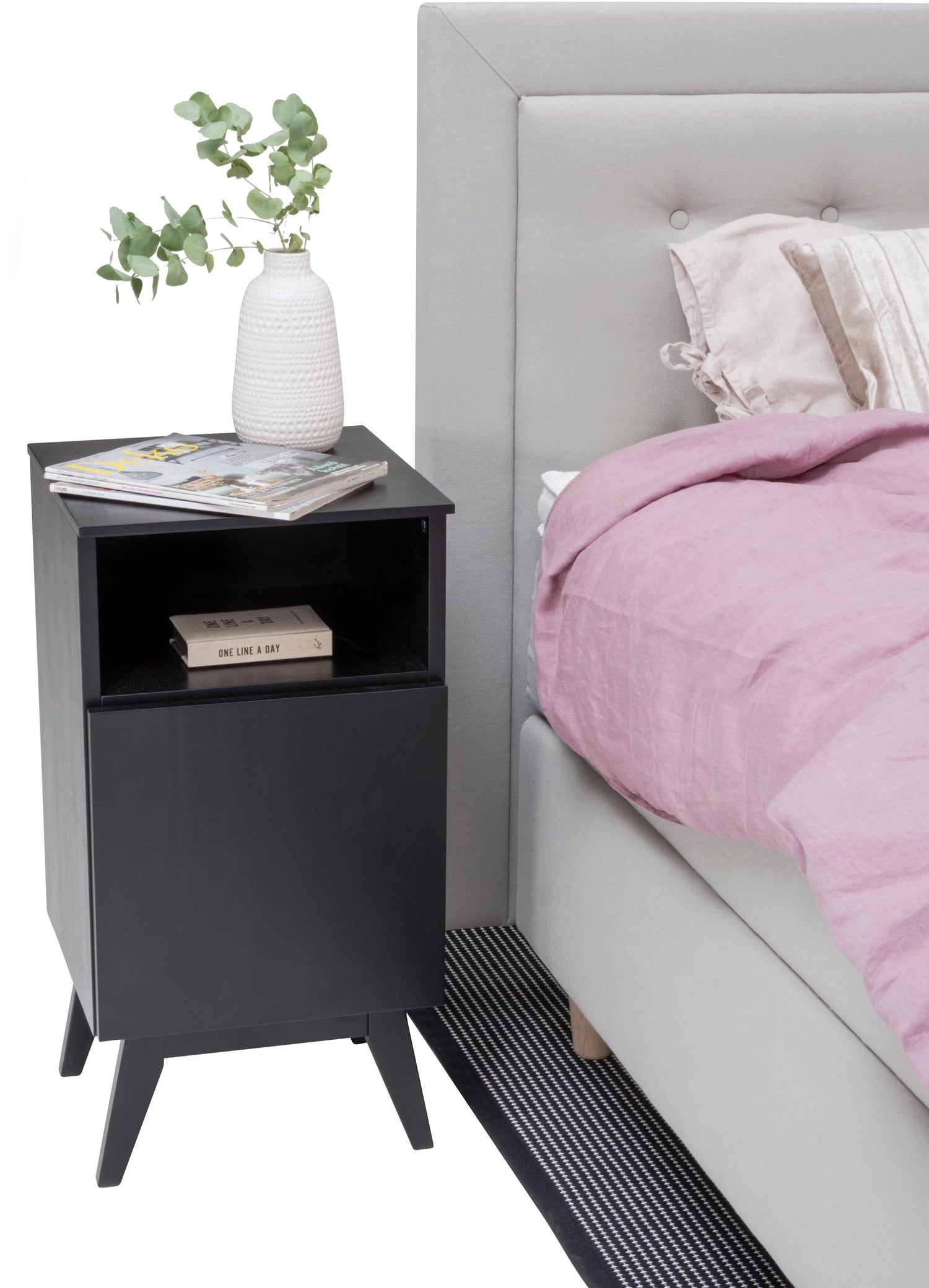 Kaarna, yöpöytä 1 ovi