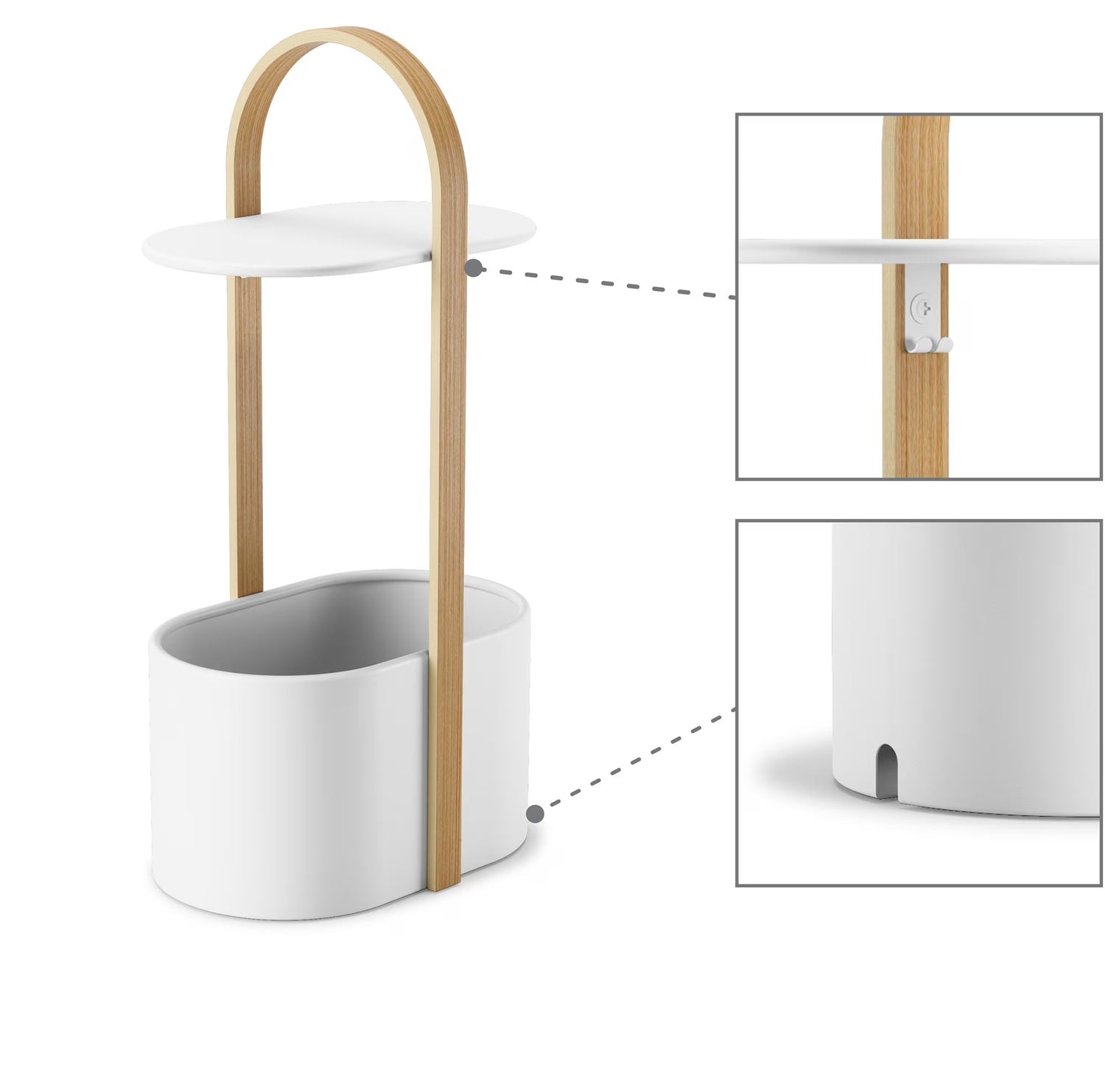 Umbra Bellwood, sivupöytä