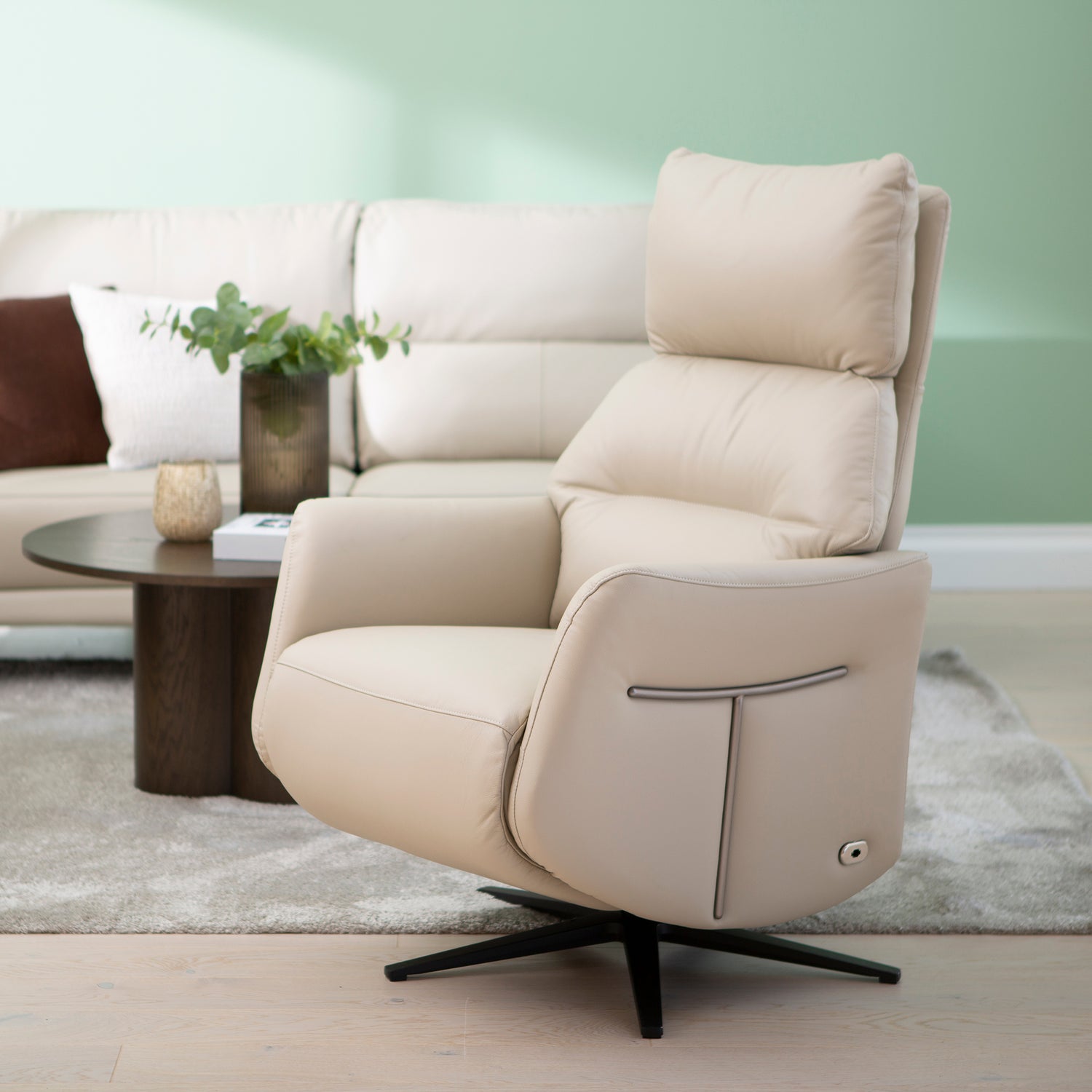 Lorenzo, recliner beige