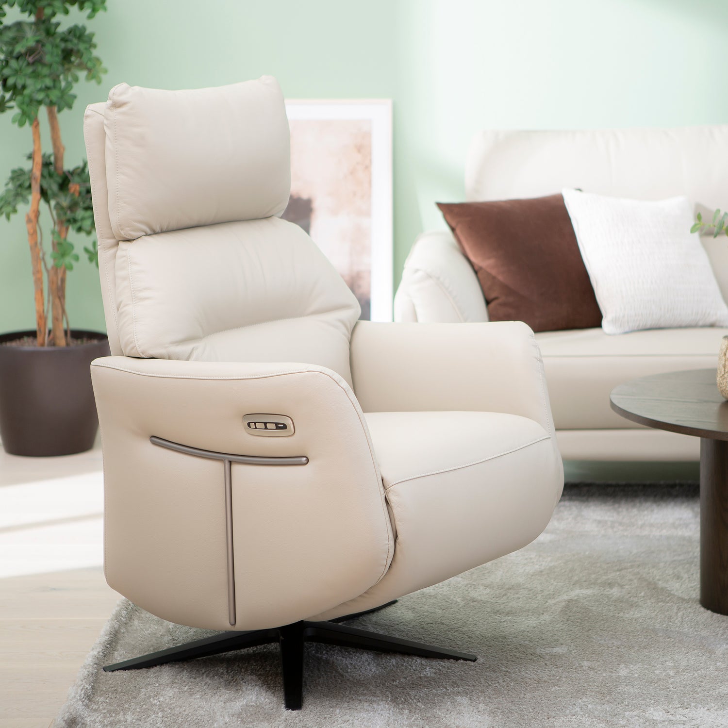 Lorenzo, recliner beige