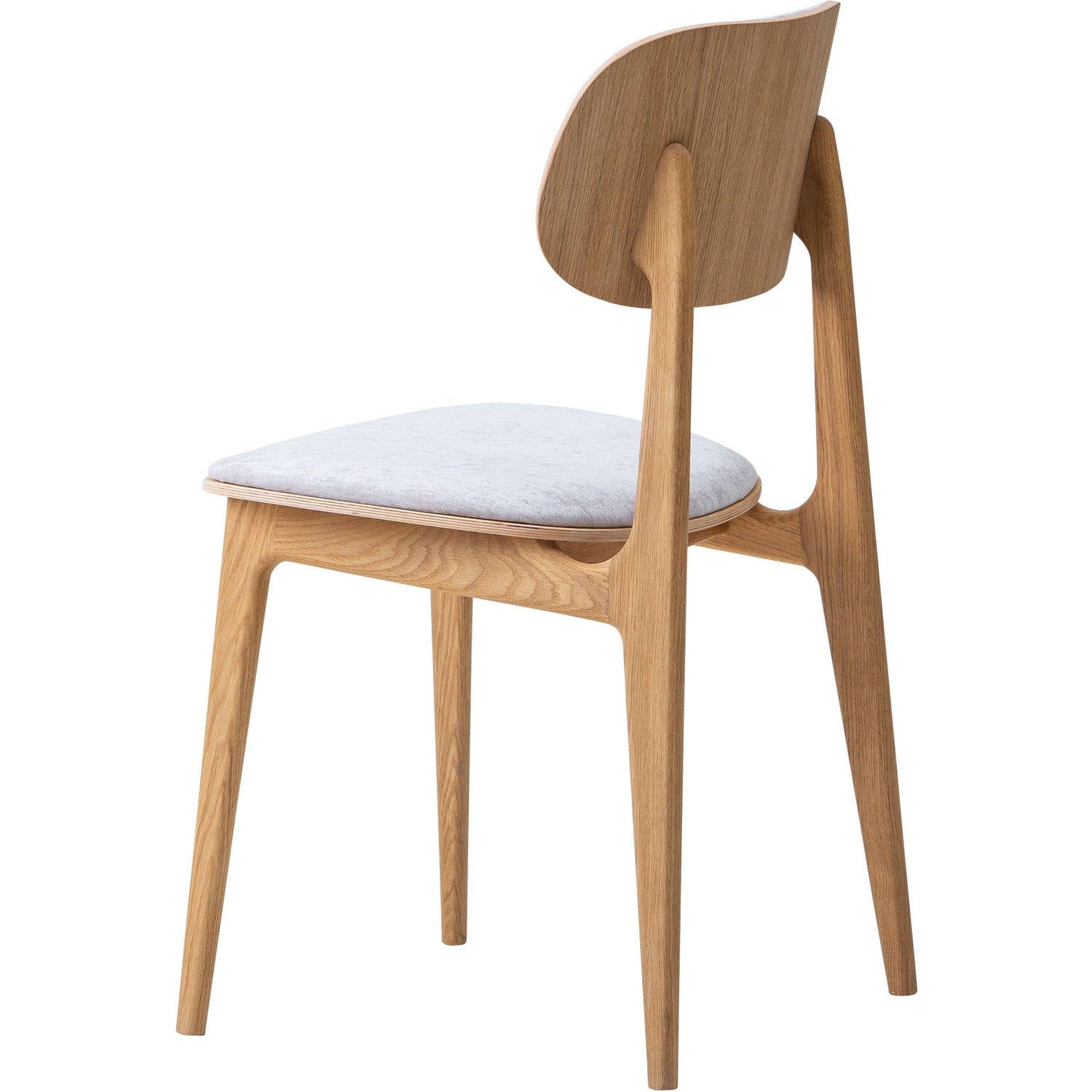 Starburst, ruokatuoli, natural tammi / beige valencia istuin