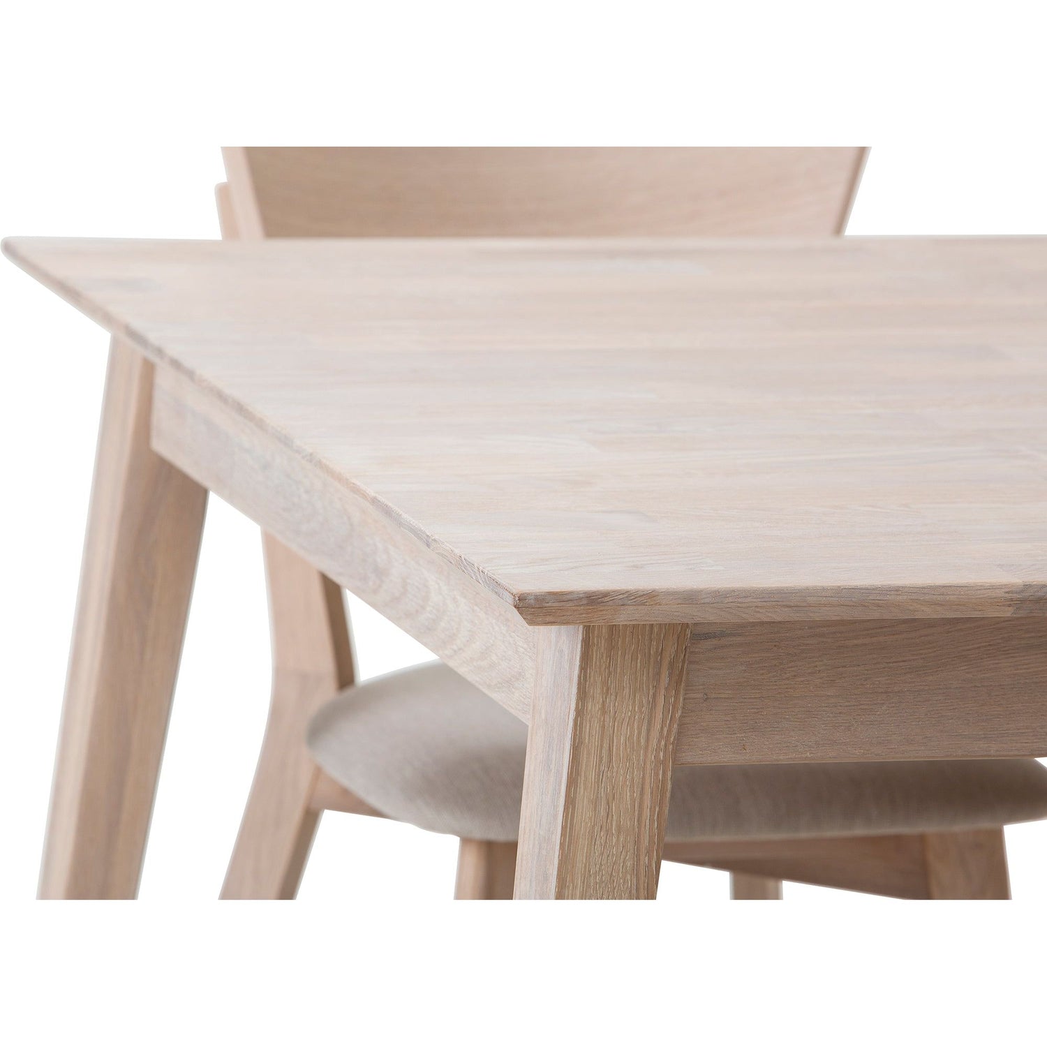 Frida ruokapöytä Nordic tammi 90x140 - 180cm