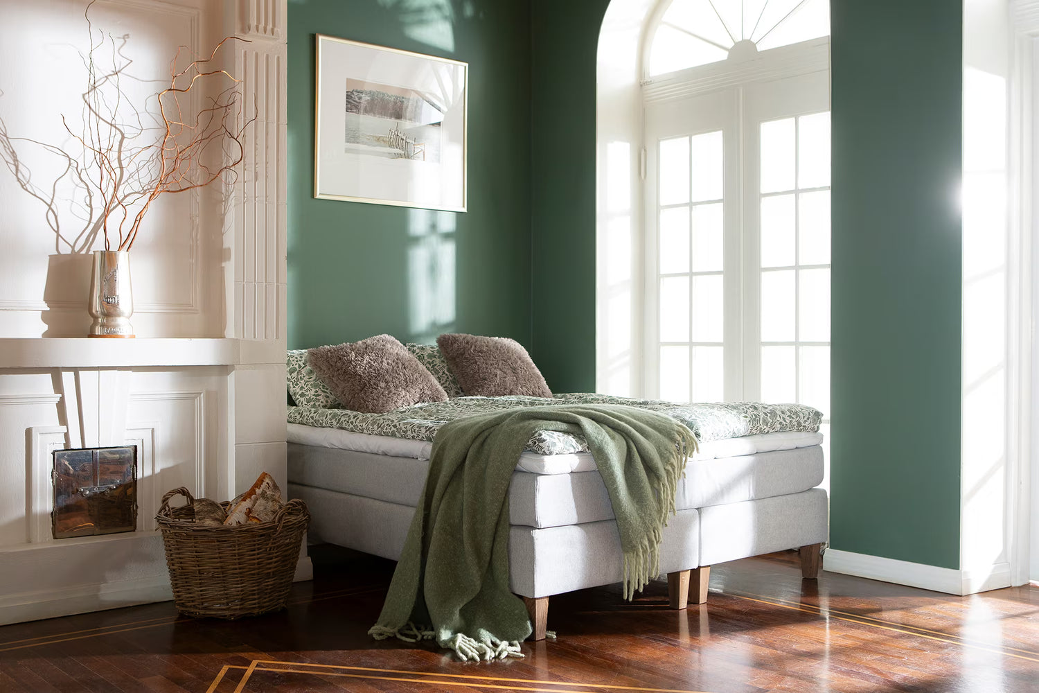 N&L Moon Silver Jenkkisänky harmaa