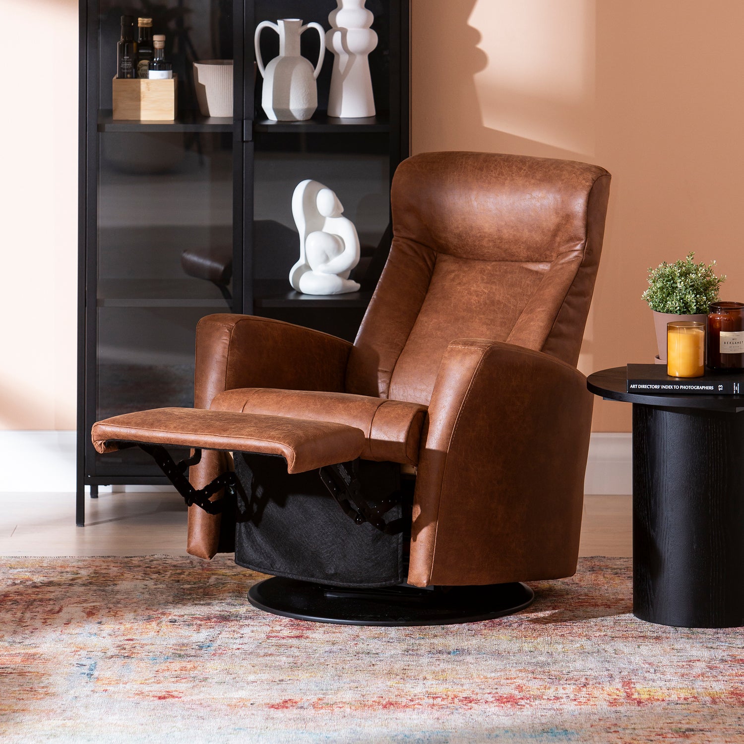 Prince, recliner colorado konjakki