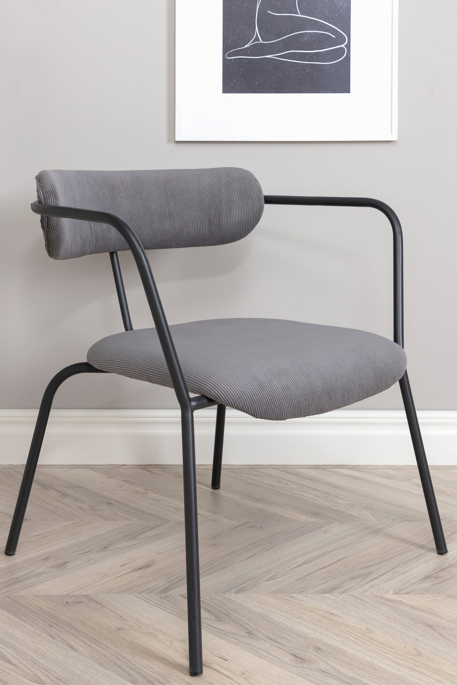 Duffy, lounge-nojatuoli harmaa