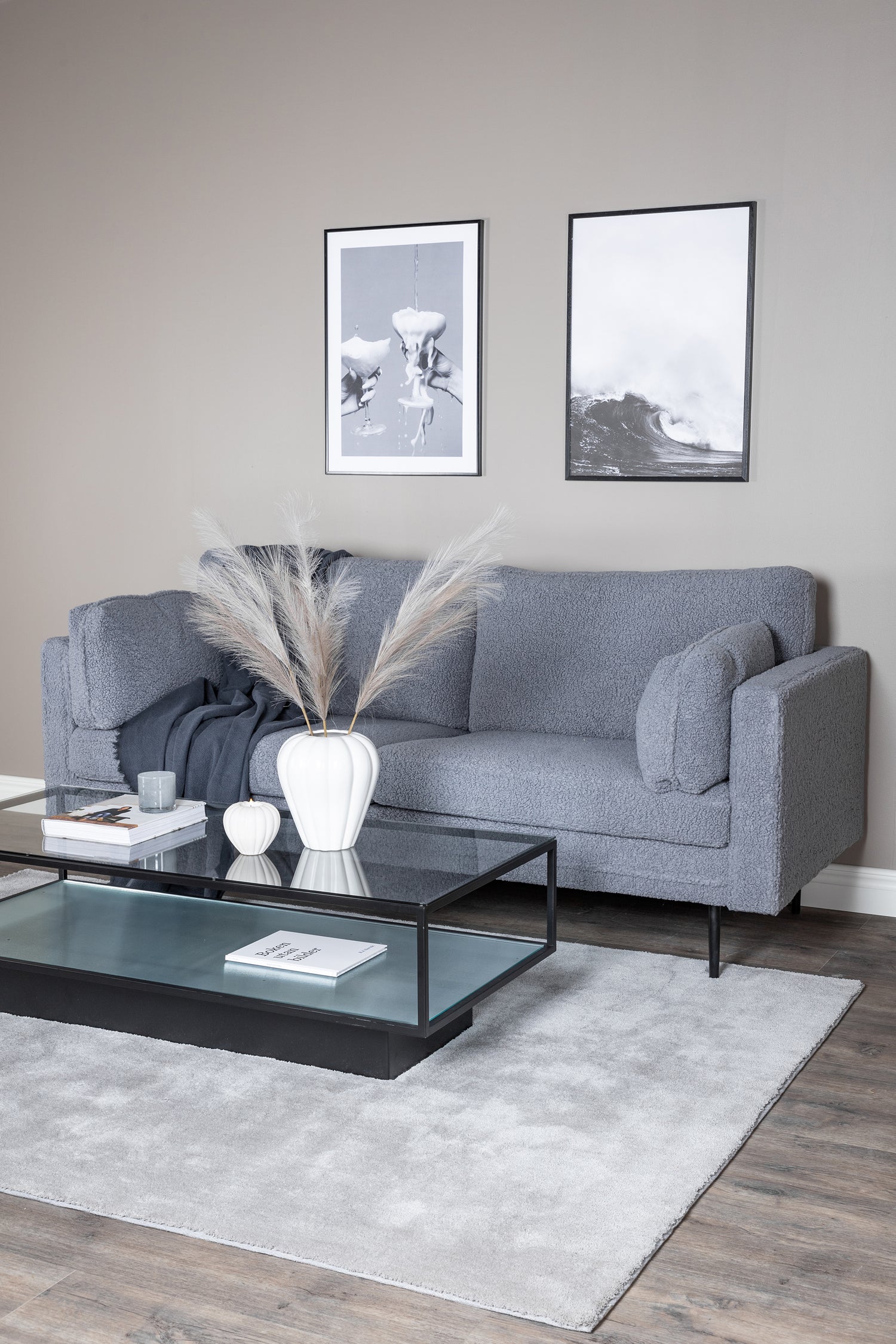 Boom 3-istuttavasohva antrasiitti