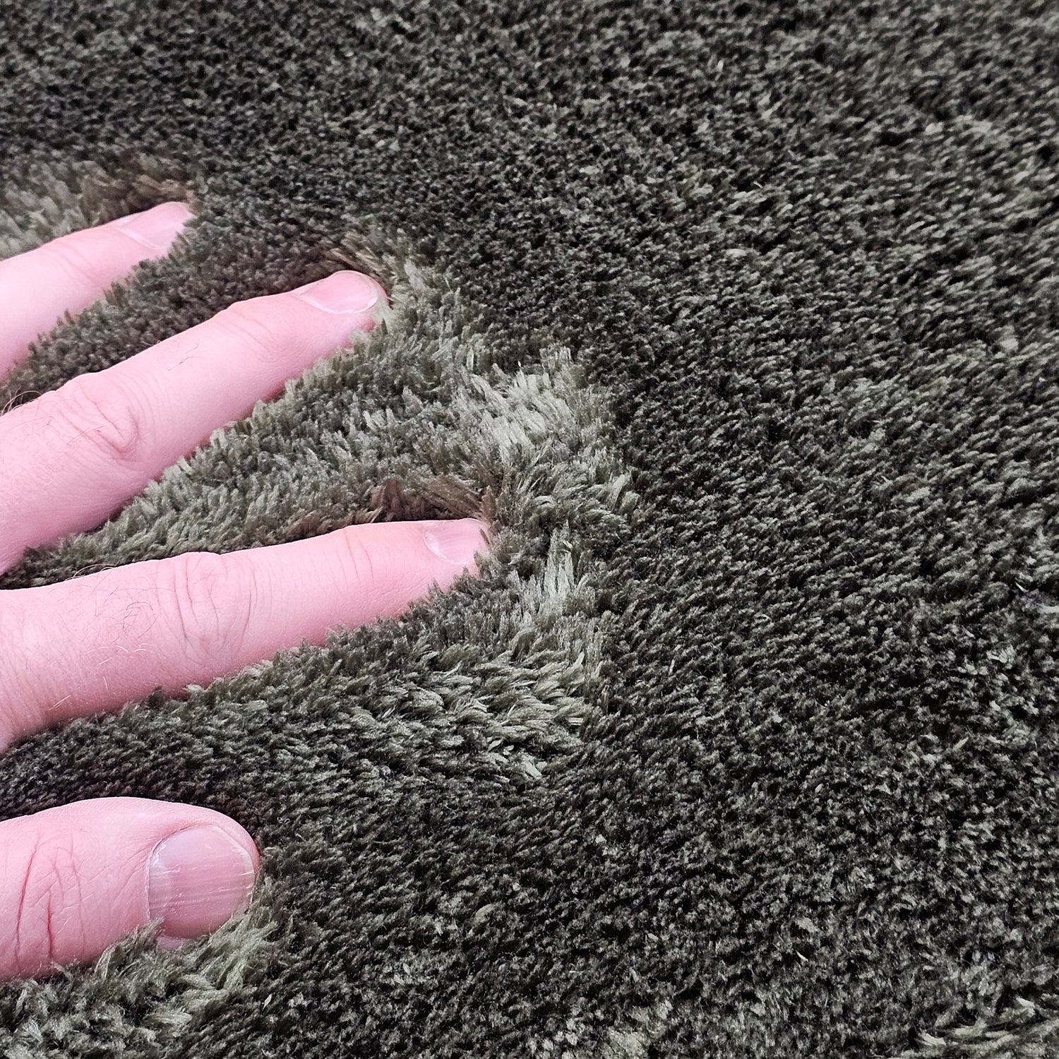 Velour matto vihreä