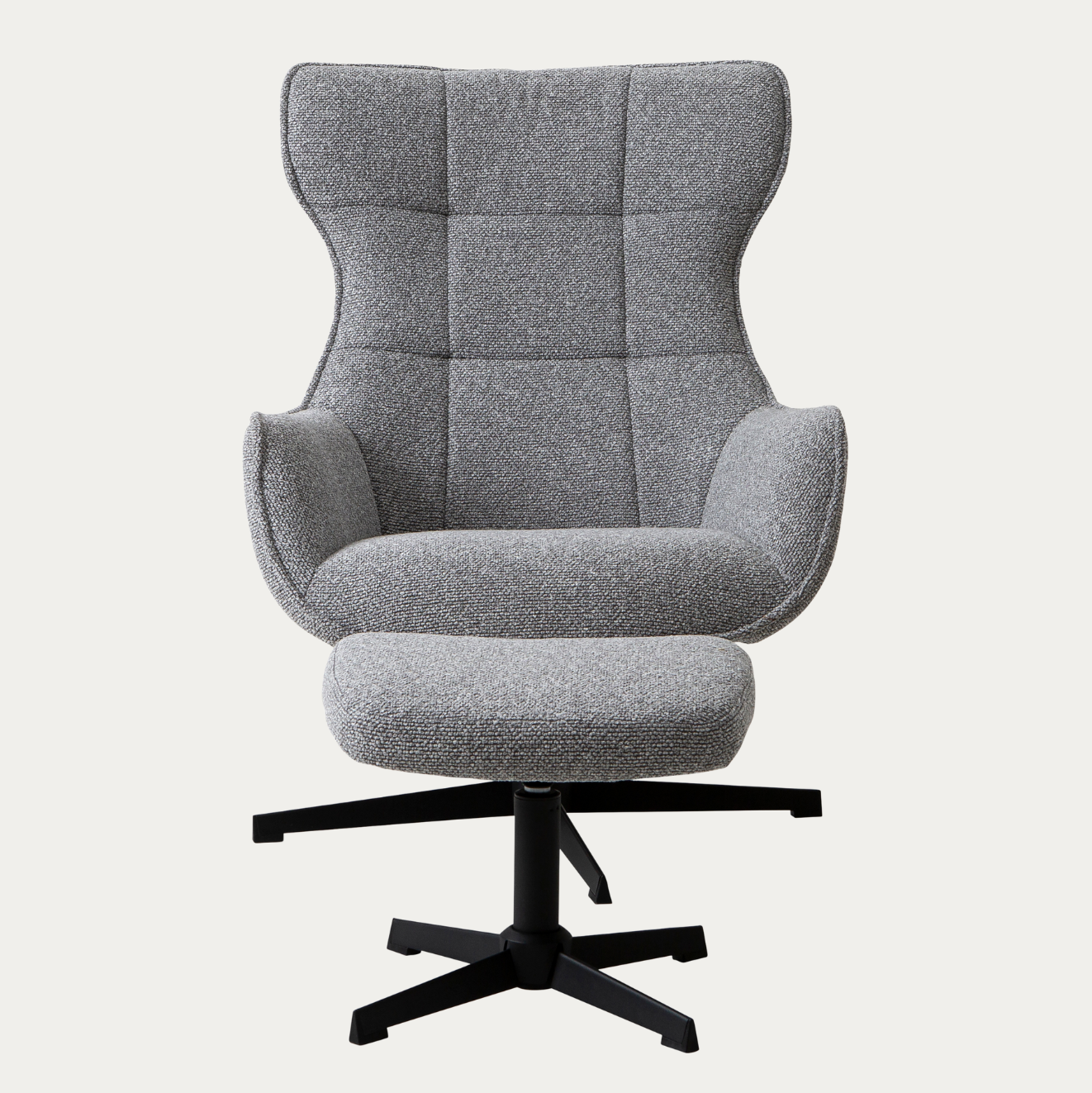 Wind, tv-tuoli rahilla harmaa