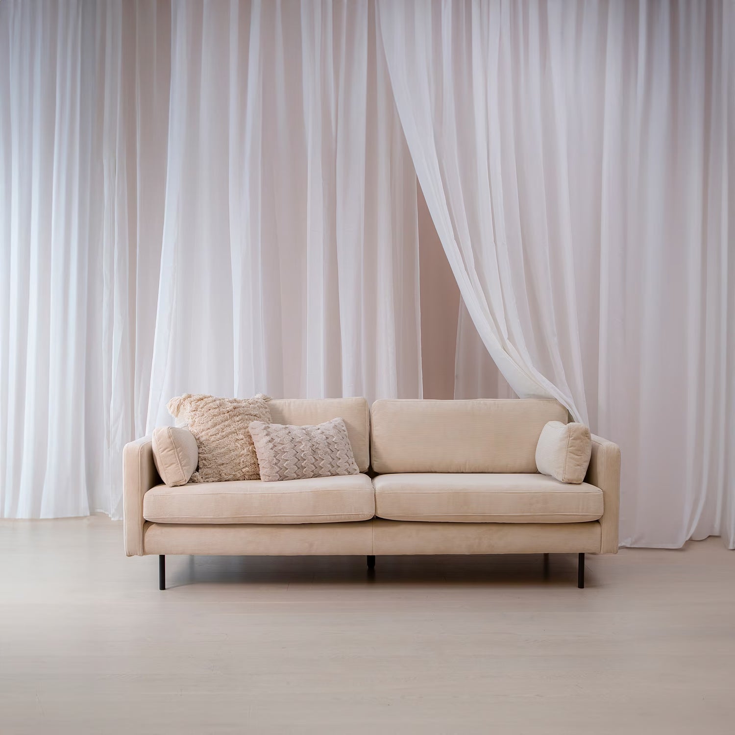 Copenhagen nordic, 3-istuttava Ontario beige