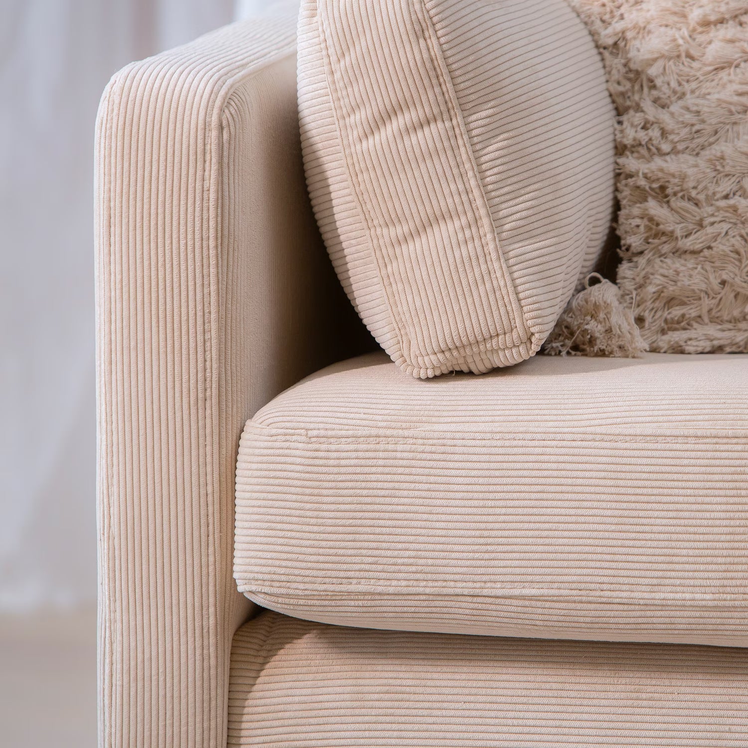 Copenhagen nordic, 3-istuttava Ontario beige