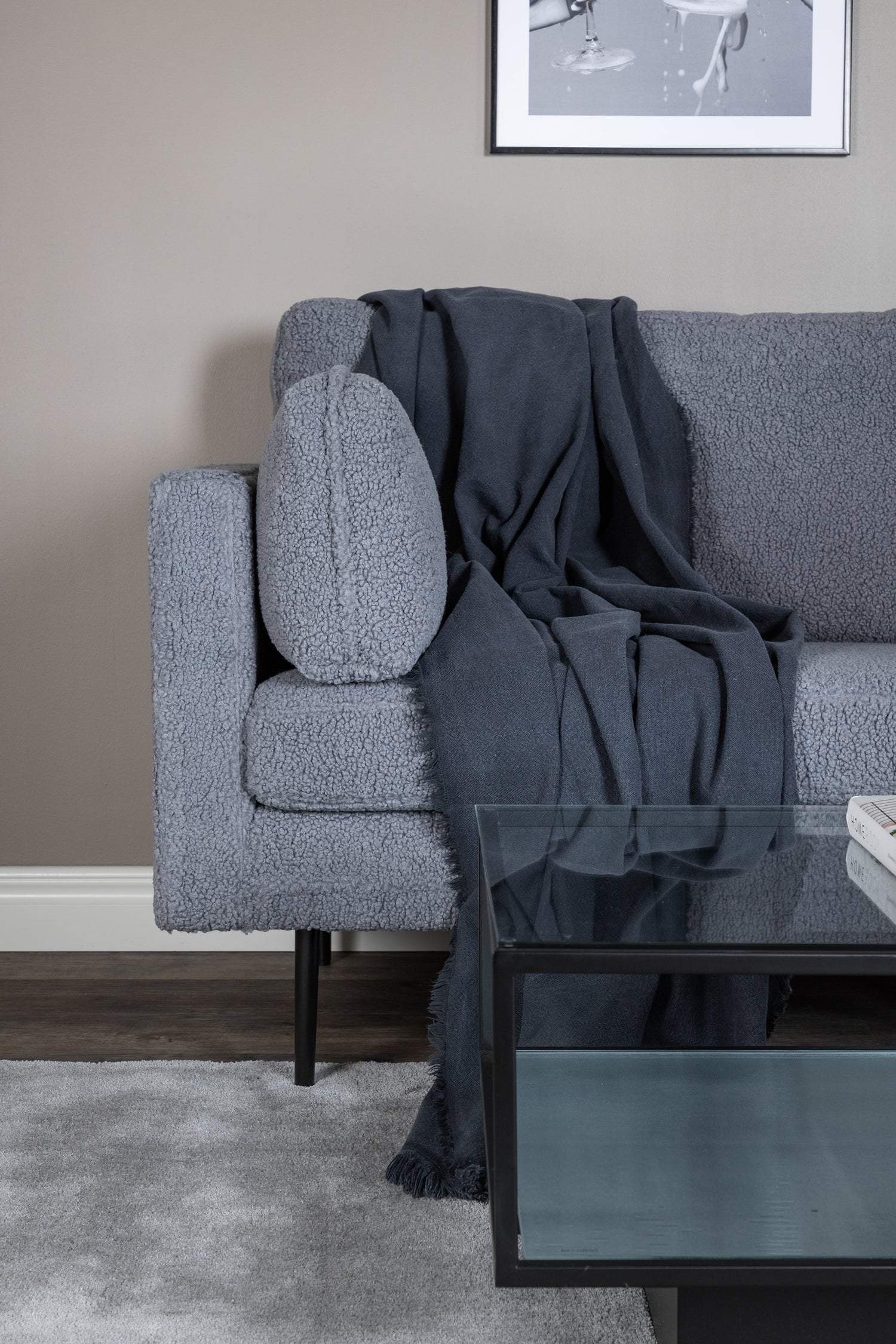 Boom 3-istuttavasohva antrasiitti