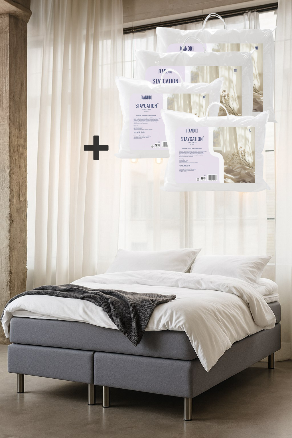 PAKETTIDIILI Hyväuni 1000 jenkkisänky 160cm