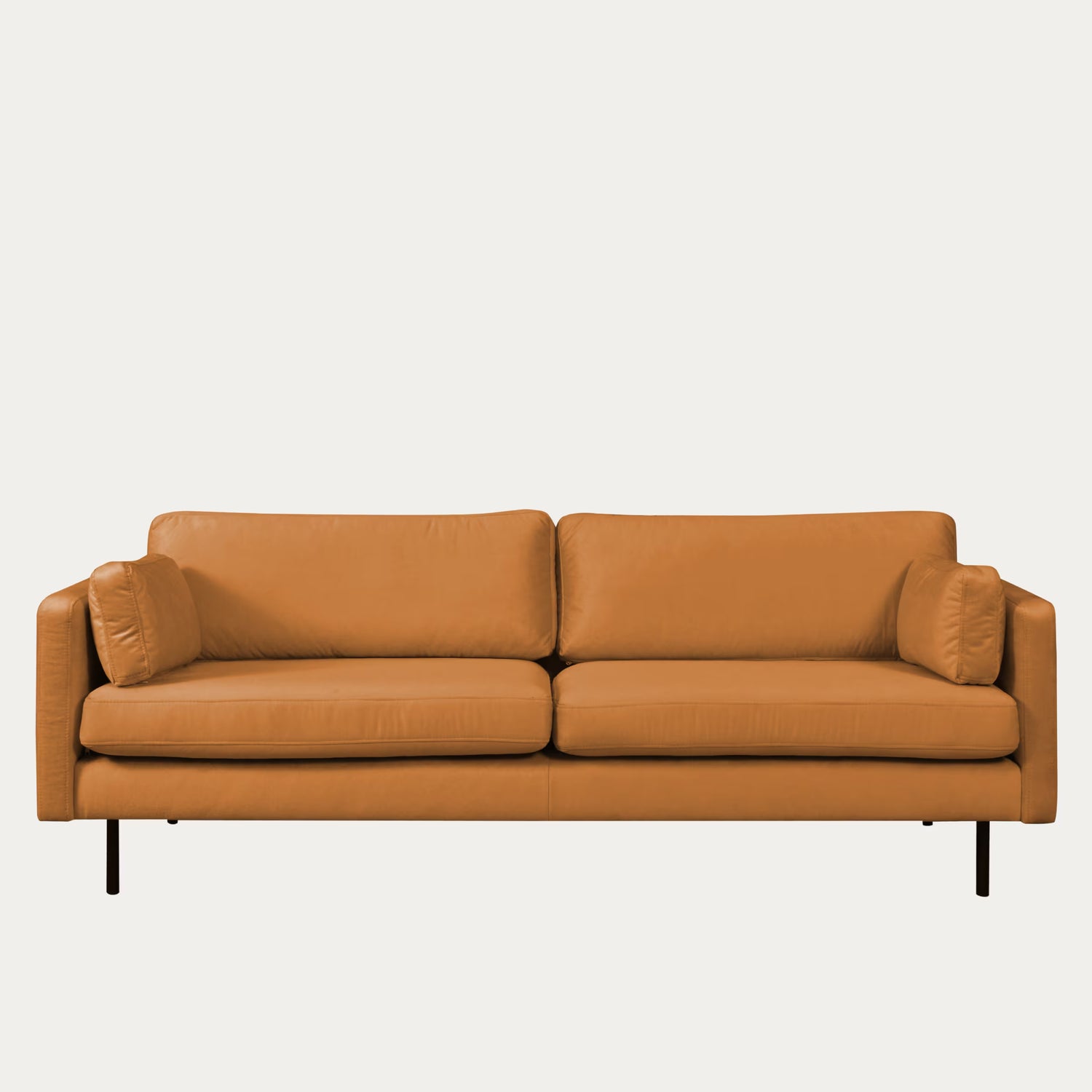 Copenhagen nordic 3-istuttava, oranssi sametti