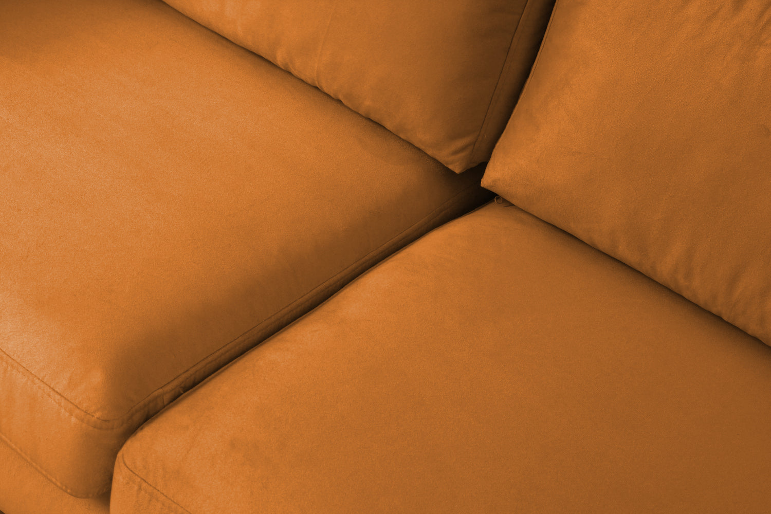 Copenhagen nordic 3-istuttava, oranssi sametti