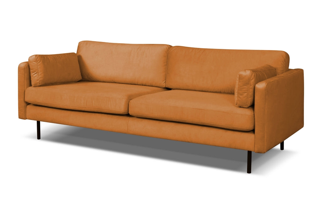 Copenhagen nordic 3-istuttava, oranssi sametti