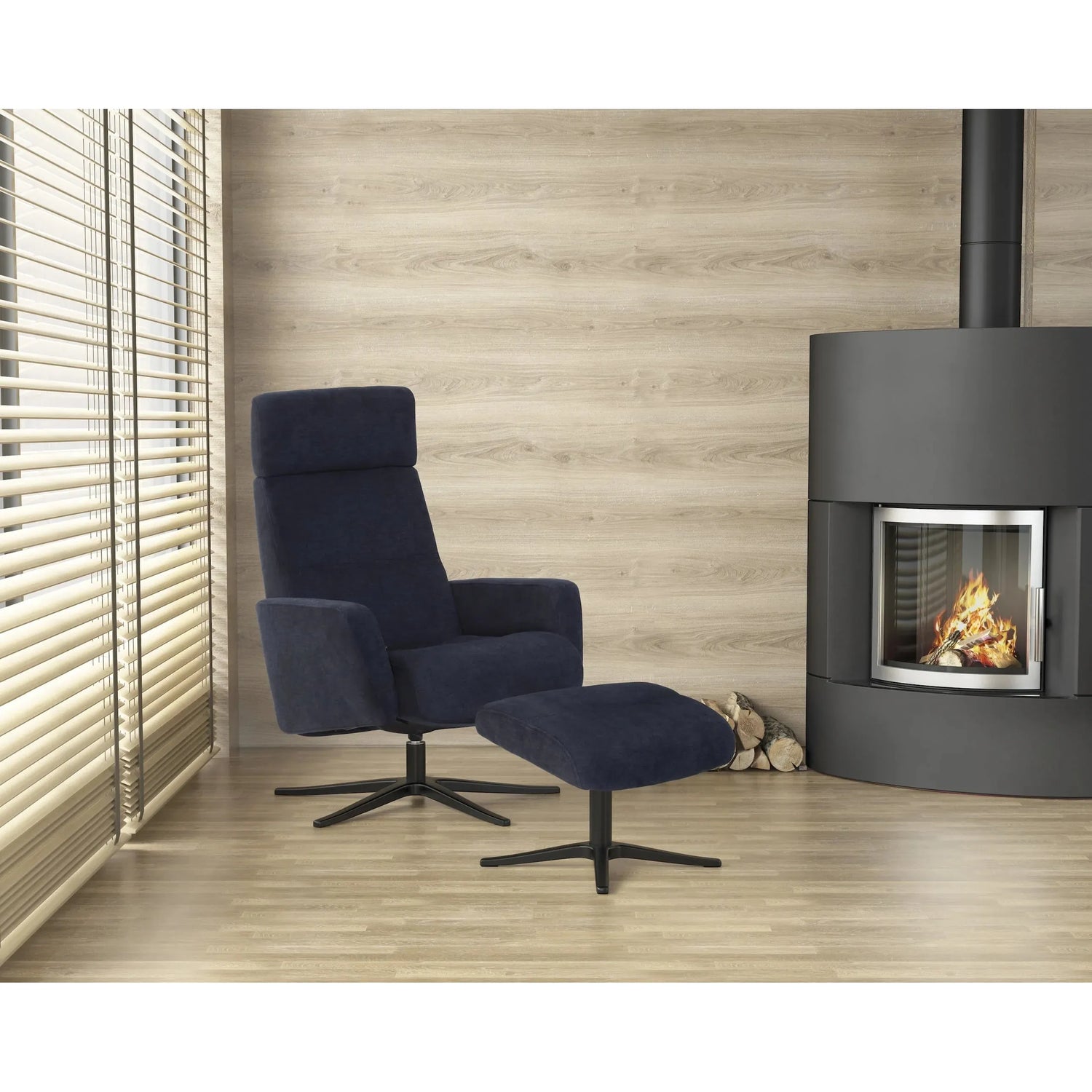 Falcon, recliner tuoli + rahi kangas