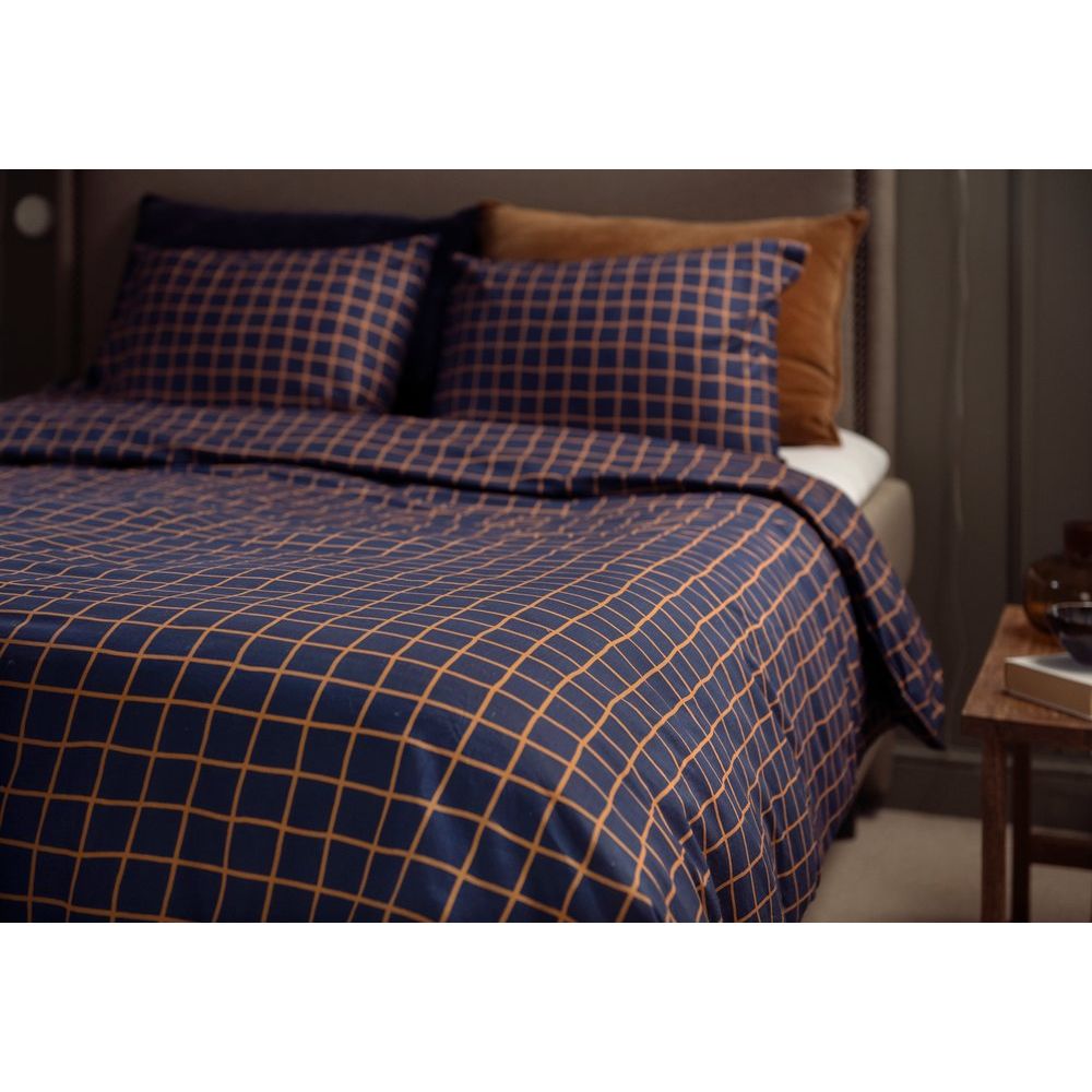 Fanni K Pussilakanasetti Ruut 150x210 cm, 50x60 cm