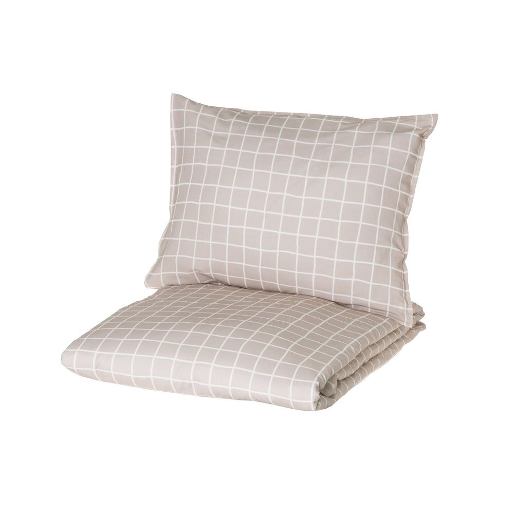 Fanni K Pussilakanasetti Ruut 150x210 cm, 50x60 cm