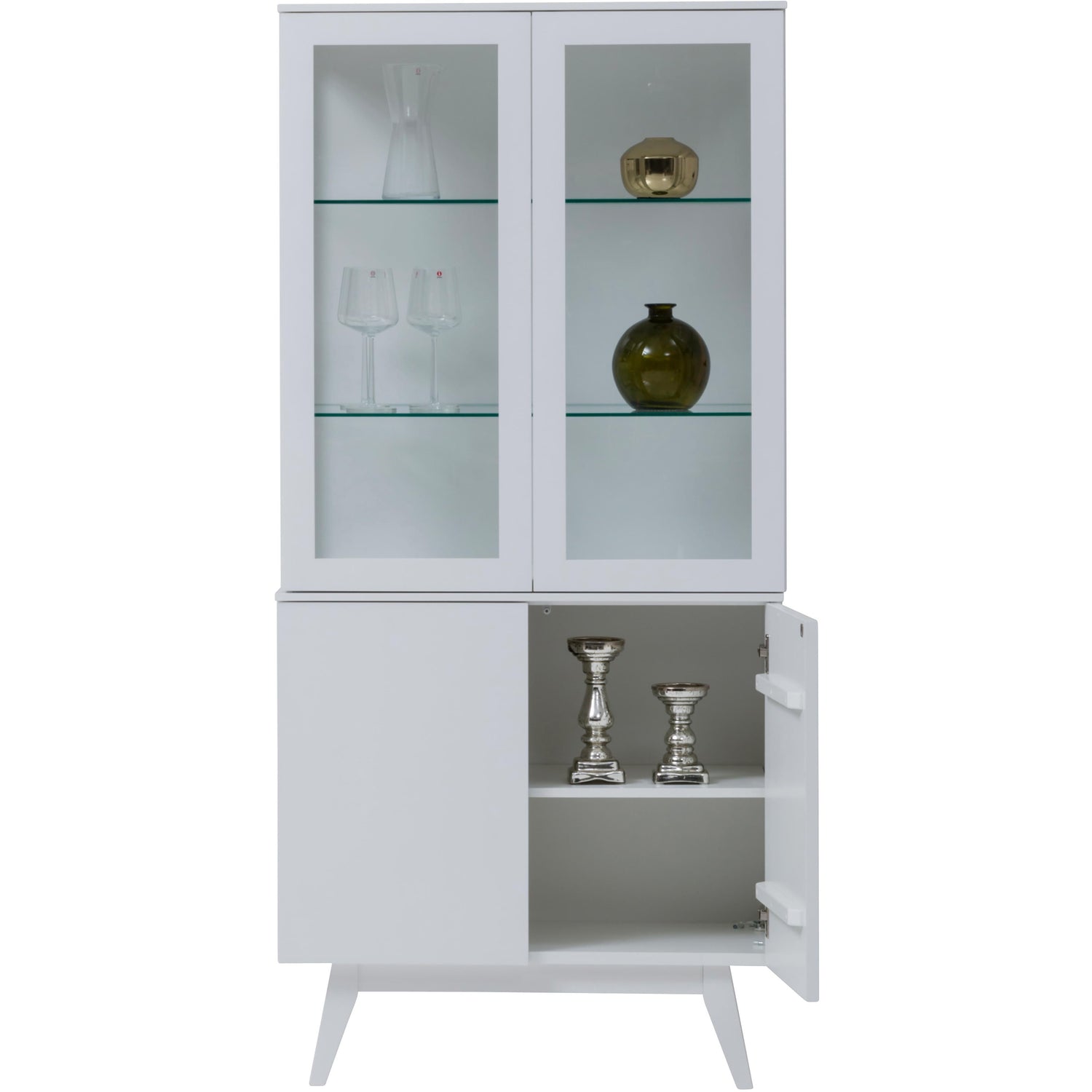 Kaarna vitriini 80cm 4 ovea