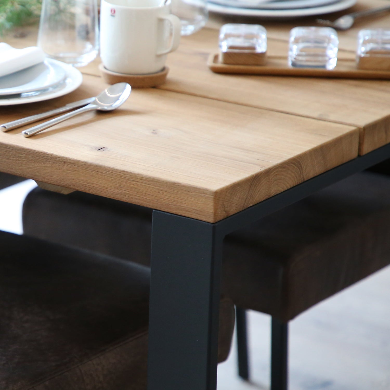 Lankku ruokapöytä 180 x 95 cm