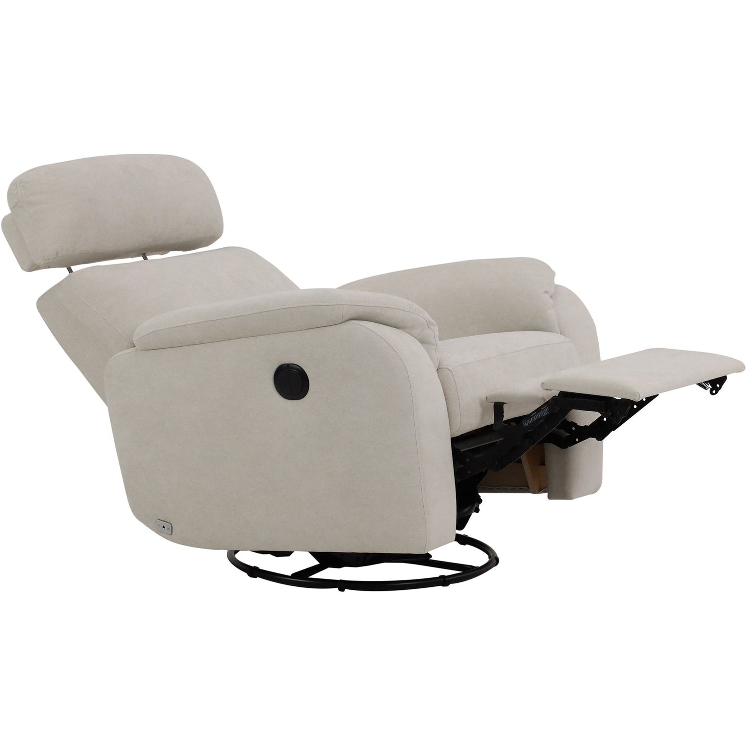 London, recliner ergo-mekanismilla manuaalinen