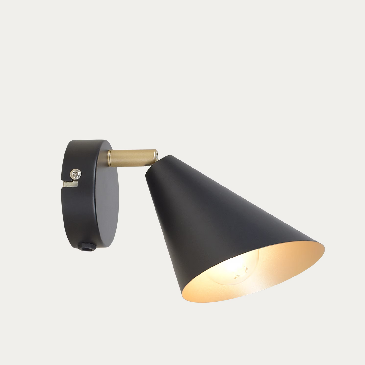 Lux, seinävalaisin musta