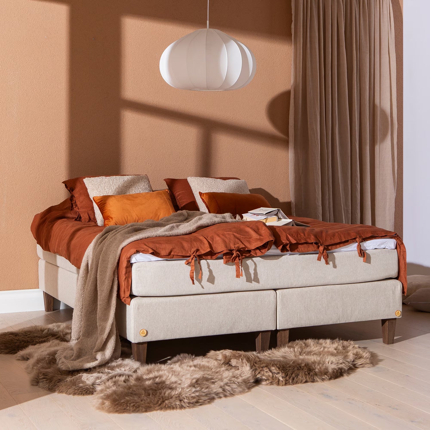 N&L Moon Silver, Jenkkisänky beige