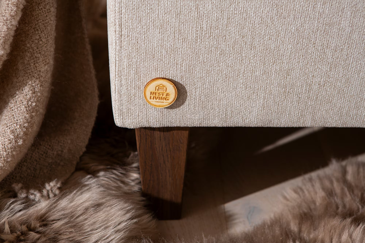 N&L Moon Silver, Jenkkisänky beige