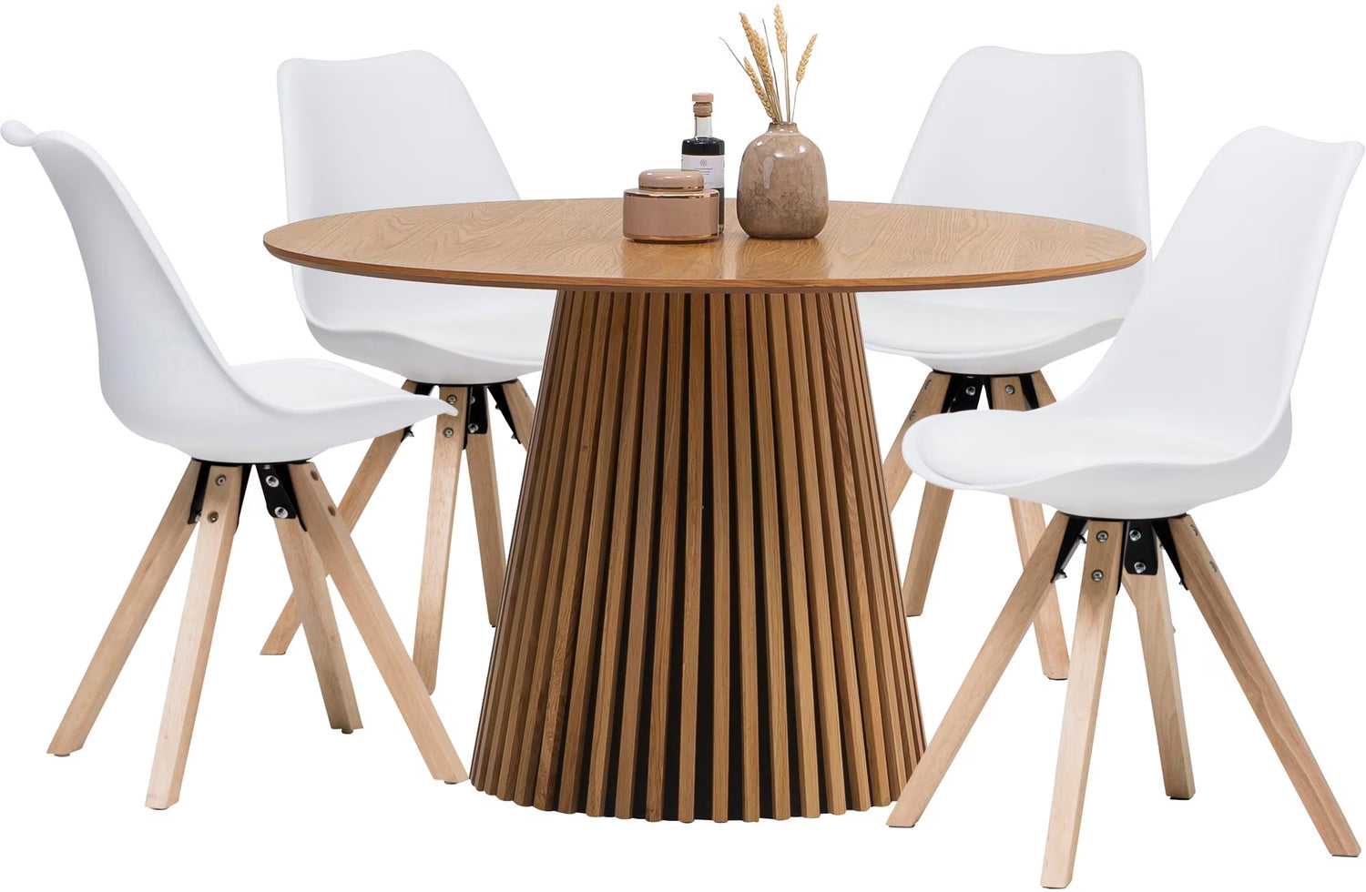 N&L Metz - Concept oak, 4-hengen ruokailuryhmä
