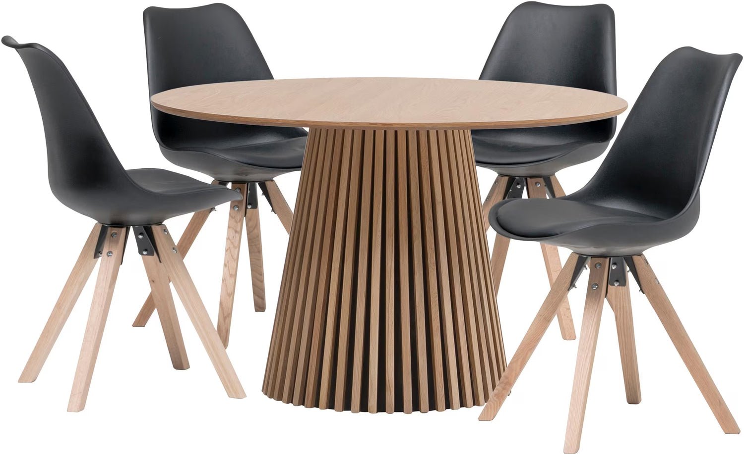 N&L Metz - Concept oak, 4-hengen ruokailuryhmä