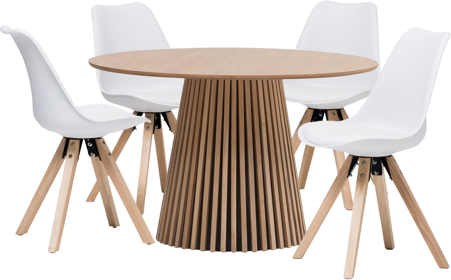 N&L Metz - Concept oak, 4-hengen ruokailuryhmä