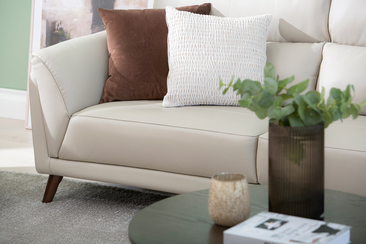 Amalfi 2-istuttava sohva beige