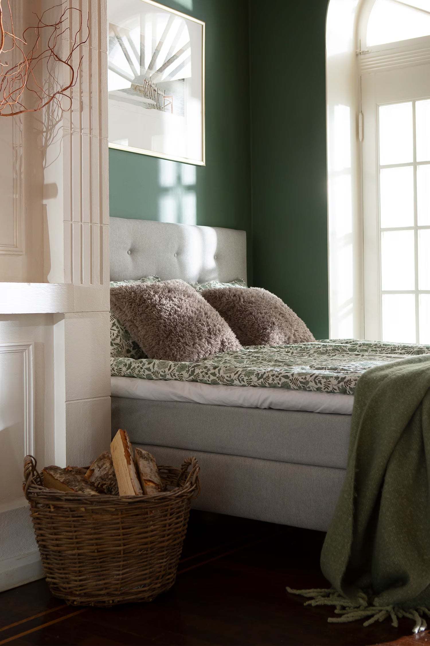 N&L Moon Silver Jenkkisänky harmaa