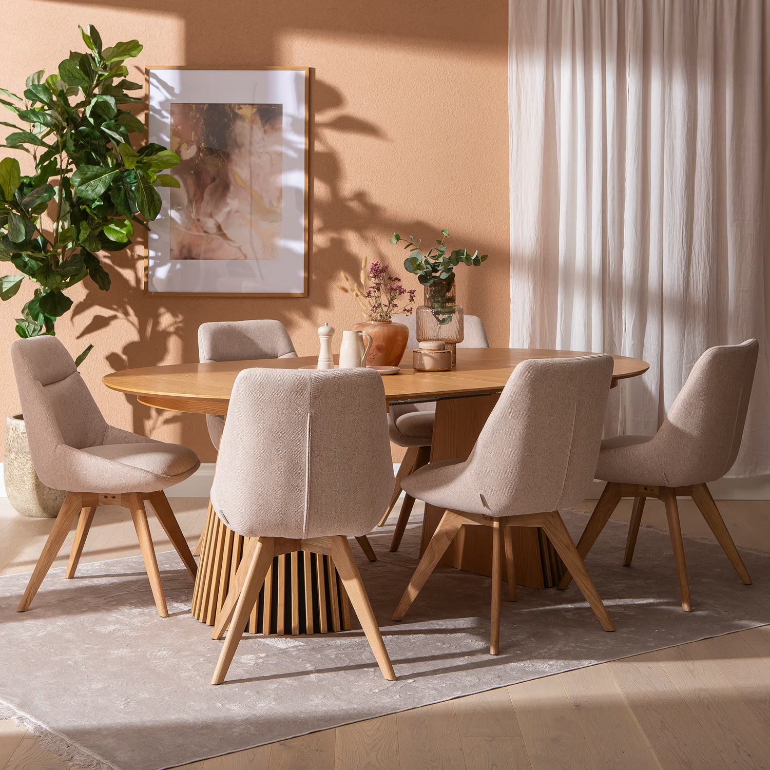 N&L Metz - Everly, 6-hengen ruokailuryhmä