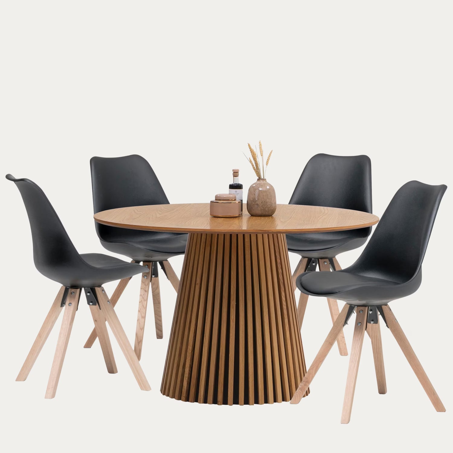 N&L Metz - Concept oak, 4-hengen ruokailuryhmä