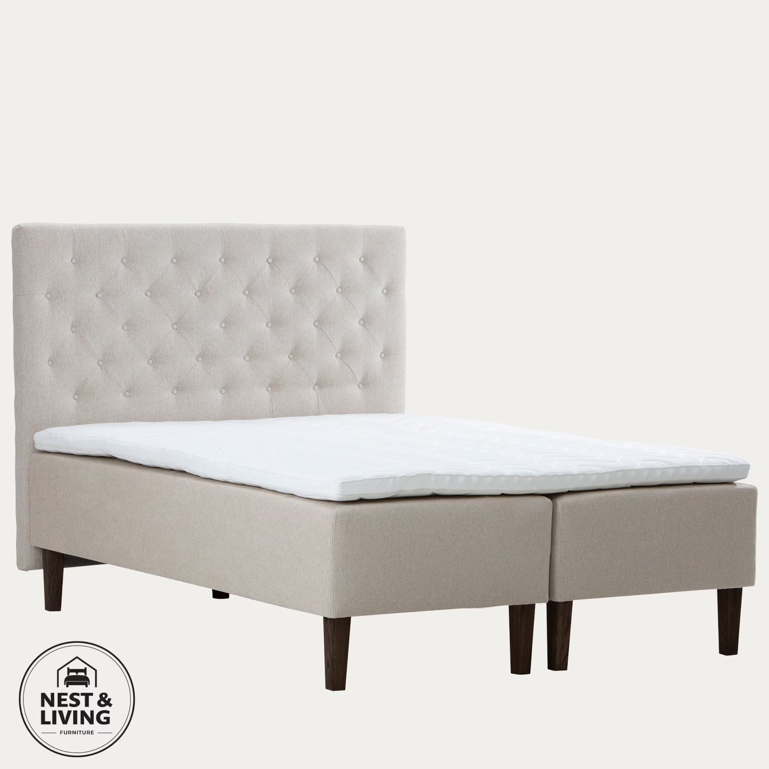 N&L Moon gold runkosänky beige