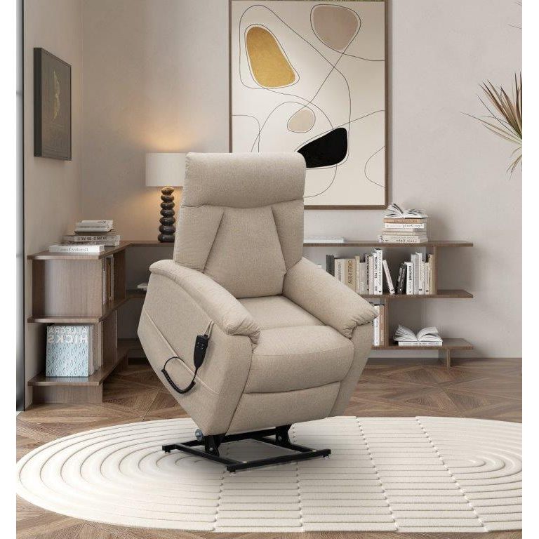 Sammy, recliner nostoavustimella beige
