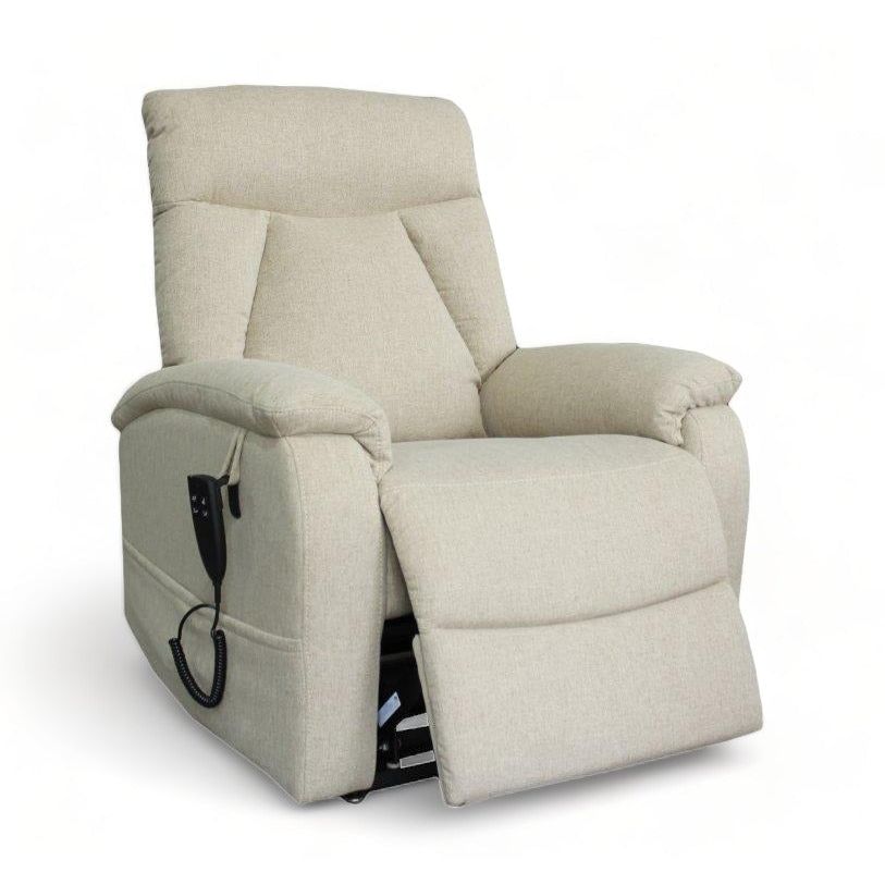 Sammy, recliner nostoavustimella beige