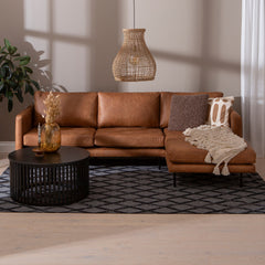 Scandic Collection Copenhagen divaanisohva, bonded konjakki-Divaani sohva-Scandic collection-Ryhdikäs-Tukeva-Skandinaavinen-Finlandia Living