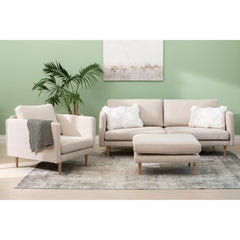 Scandic Collection Copenhagen nojatuoli, Soro beige-Nojatuolit-Scandic collection-Ryhdikäs-Tukeva-Skandinaavinen-Finlandia Living