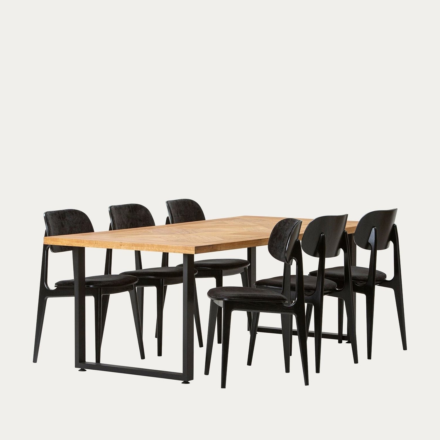 Starburst ruokaryhmä 1 + 6 Starburst saarnituolia