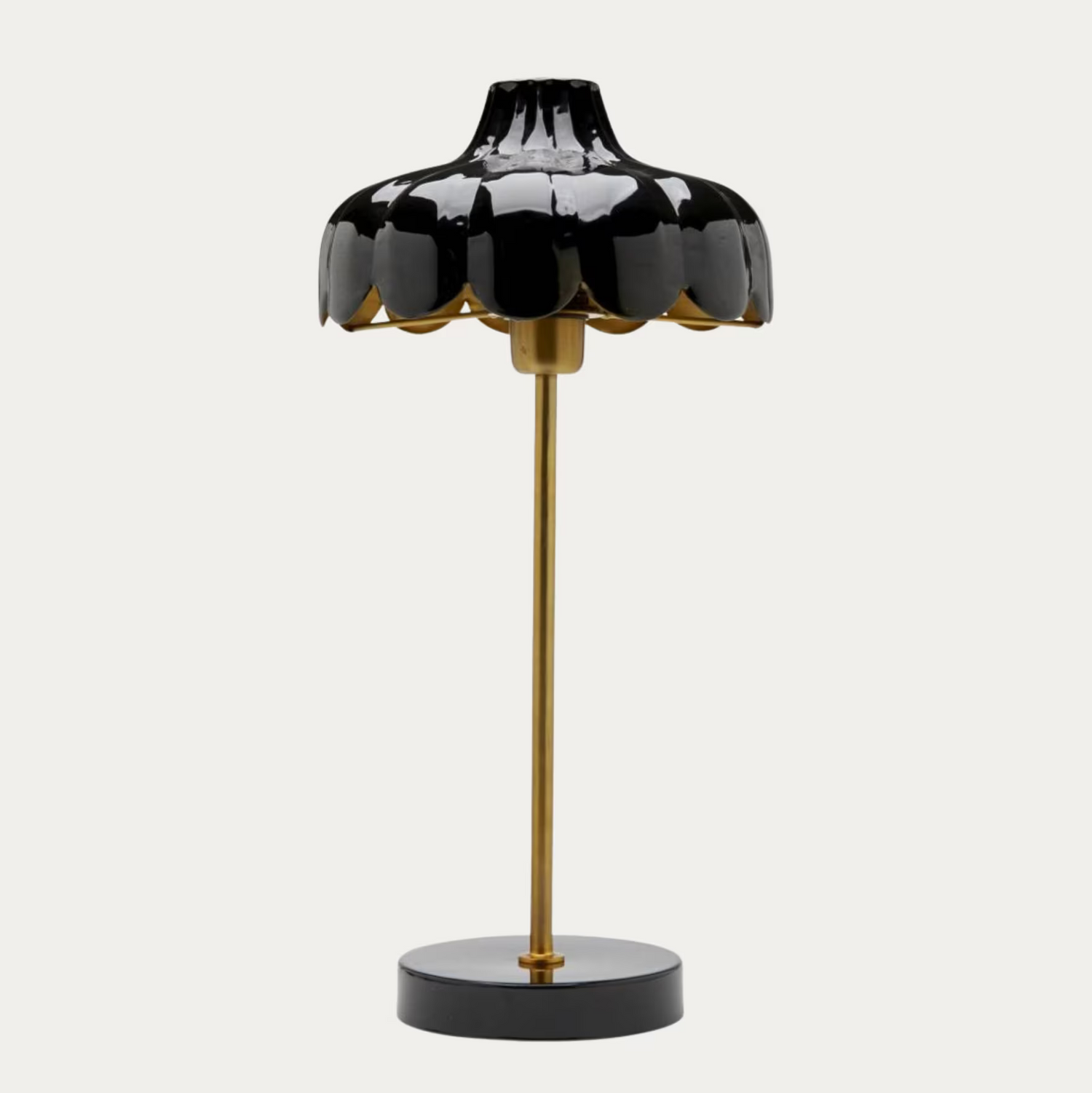 Wells, pöytävalaisin musta/kulta